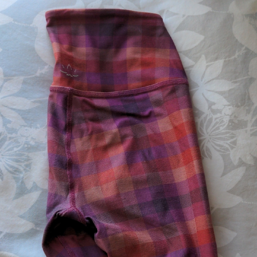 Beyond Yoga Plaid Leggings